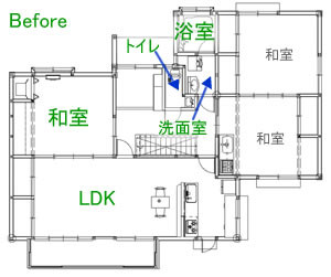 施工前図面