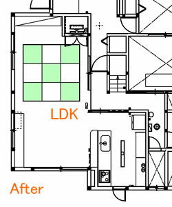 施工後図面部屋名入り