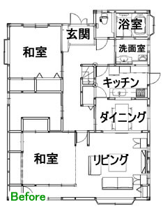 施工前図面文字入